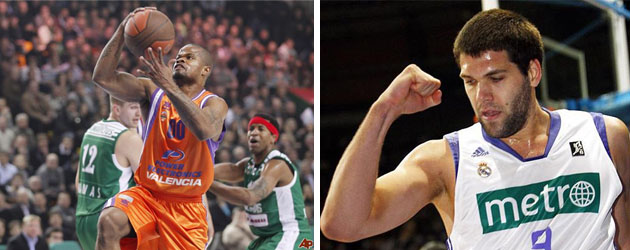 Felipe Reyes and Omar Cook