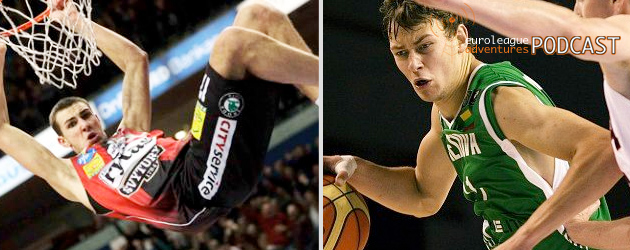 Jonas Valanciunas and Donatas Motiejunas, 2011 NBA Draft
