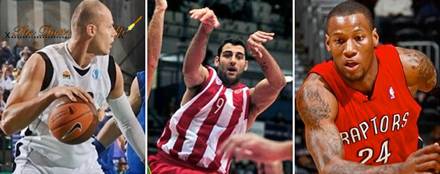 Maciej Lampe, Ioannis Boruousis, Sonny Weems in Euroleague Free Agency