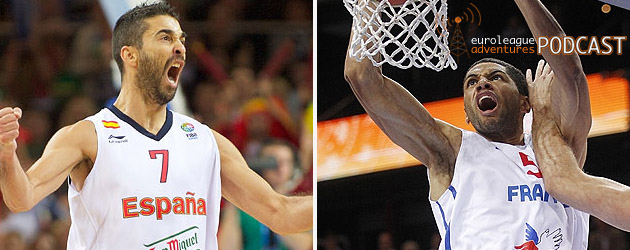 Juan Carlos Navarro, Nicolas Batum EuroBasket Finals