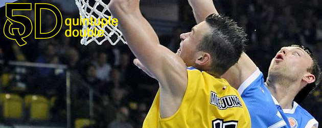 Quintuple Double: Donatas Motiejunas