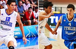 Diego Flaccadori and Federico Mussini, U18 European Championships in Konya